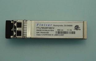 Finisar 8G多模双纤SFP+光纤模块FTLF8528P3BCV的技术优势与应用场景